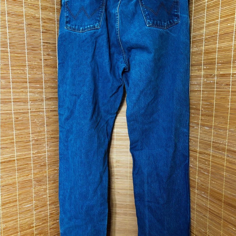 Wrangler Blue Straight-Leg Jeans Classic Denim